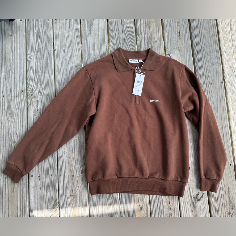 Rhythm Livin Women’s Furnace Quarter Zip Brown